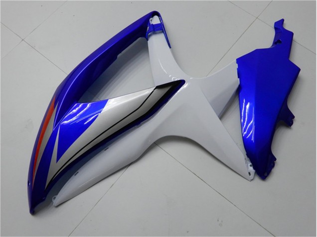 2008-2010 Bleu Blanc Suzuki GSXR 600/750 Carénage Moto 2008-2010 Bleu Blanc Suzuki GSXR 600/750 Carénage Moto