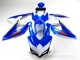 2008-2010 Bleu Blanc Suzuki GSXR 600/750 Carénages Moto 2008-2010 Bleu Blanc Suzuki GSXR 600/750 Carénages Moto
