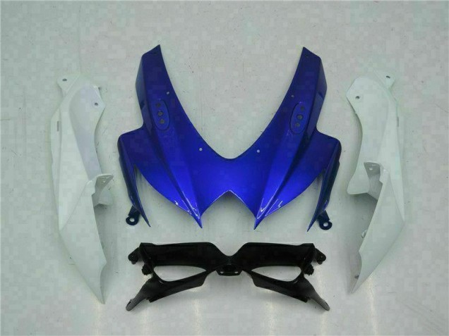 2008-2010 Bleu Blanc Suzuki GSXR 600/750 Kit Carénages Motos Complet 2008-2010 Bleu Blanc Suzuki GSXR 600/750 Kit Carénages Motos Complet
