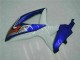 2008-2010 Bleu Blanc Suzuki GSXR 600/750 Kit Carénages Motos Complet 2008-2010 Bleu Blanc Suzuki GSXR 600/750 Kit Carénages Motos Complet