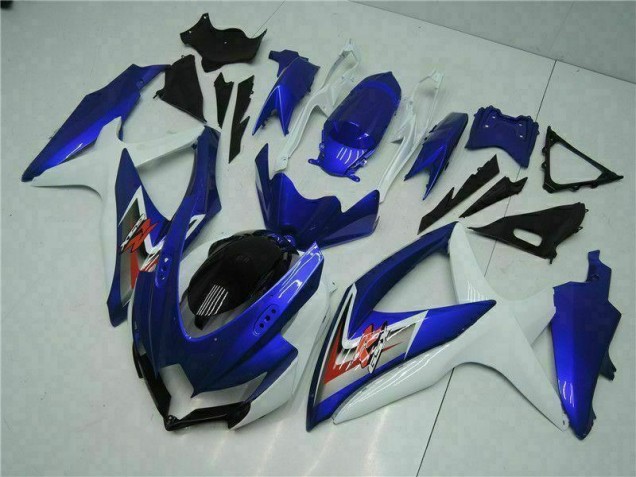 2008-2010 Bleu Blanc Suzuki GSXR 600/750 Kit Carénages Motos 2008-2010 Bleu Blanc Suzuki GSXR 600/750 Kit Carénages Motos