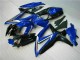 2008-2010 Bleu Noir Suzuki GSXR 600/750 Carénage Moto 2008-2010 Bleu Noir Suzuki GSXR 600/750 Carénage Moto
