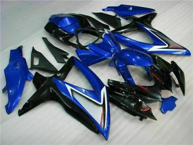 2008-2010 Bleu Noir Suzuki GSXR 600/750 Carénage Moto 2008-2010 Bleu Noir Suzuki GSXR 600/750 Carénage Moto