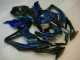 2008-2010 Bleu Noir Suzuki GSXR 600/750 Carénages Moto