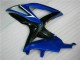 2008-2010 Bleu Noir Suzuki GSXR 600/750 Carrosserie Moto 2008-2010 Bleu Noir Suzuki GSXR 600/750 Carrosserie Moto