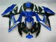 2008-2010 Bleu Noir Suzuki GSXR 600/750 Carrosserie Moto 2008-2010 Bleu Noir Suzuki GSXR 600/750 Carrosserie Moto