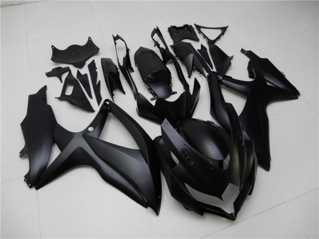 2008-2010 Noir Mat Suzuki GSXR 600/750 Carénage Moto 2008-2010 Noir Mat Suzuki GSXR 600/750 Carénage Moto