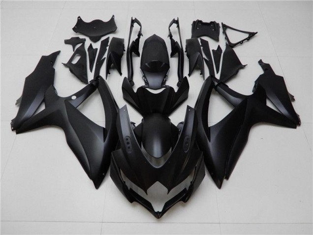 2008-2010 Noir Mat Suzuki GSXR 600/750 Carénage Moto 2008-2010 Noir Mat Suzuki GSXR 600/750 Carénage Moto