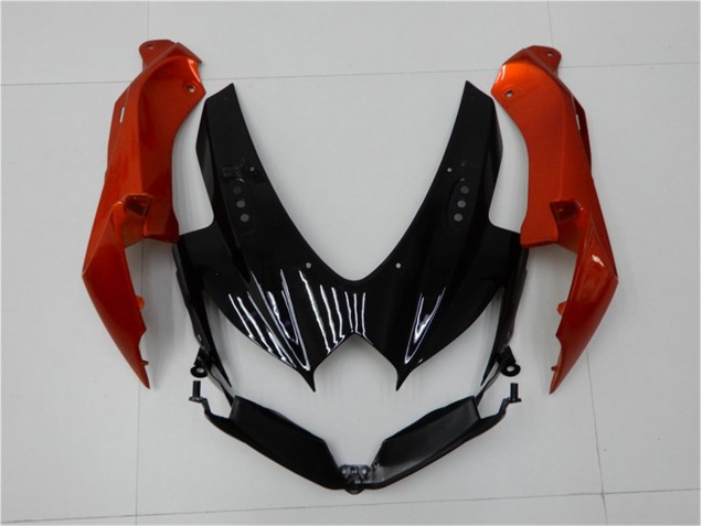 2008-2010 Noir Orange Gris Suzuki GSXR 600/750 Carénage Moto 2008-2010 Noir Orange Gris Suzuki GSXR 600/750 Carénage Moto
