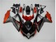 2008-2010 Noir Orange Gris Suzuki GSXR 600/750 Carénage Moto 2008-2010 Noir Orange Gris Suzuki GSXR 600/750 Carénage Moto