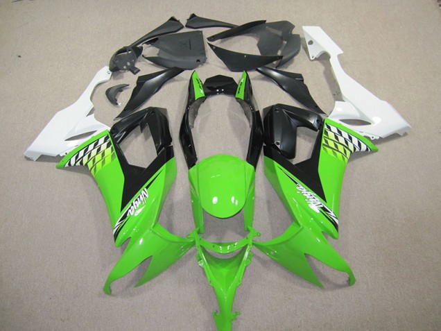 2008-2010 Noir Vert Ninja Kawasaki ZX10R Carénage Moto 2008-2010 Noir Vert Ninja Kawasaki ZX10R Carénage Moto