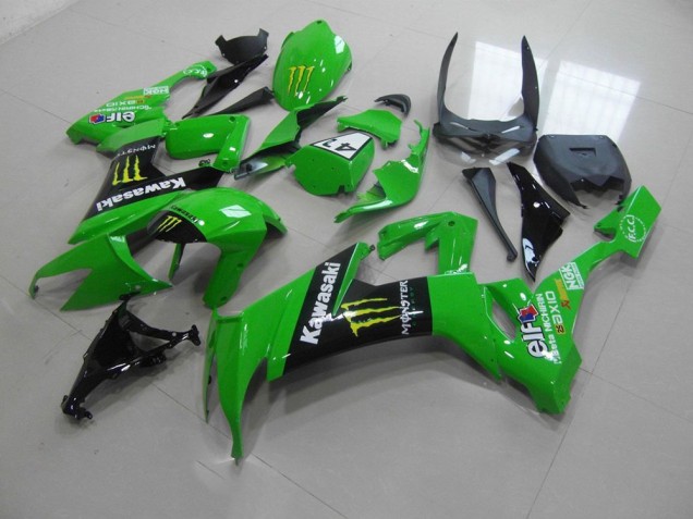 2008-2010 Vert Monster 41 Kawasaki ZX10R Carénage Moto 2008-2010 Vert Monster 41 Kawasaki ZX10R Carénage Moto