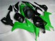 2008-2010 Vert Noir Kawasaki ZX10R Carénage Moto 2008-2010 Vert Noir Kawasaki ZX10R Carénage Moto