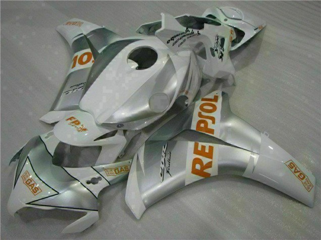 2008-2011 Argent Honda CBR1000RR Carénage Moto 2008-2011 Argent Honda CBR1000RR Carénage Moto