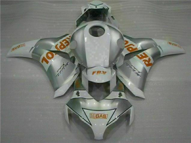 2008-2011 Argent Honda CBR1000RR Carénage Moto 2008-2011 Argent Honda CBR1000RR Carénage Moto