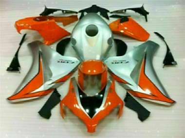2008-2011 Argent Orange Honda CBR1000RR Carénage Moto