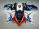 2008-2011 Blanc Bleu Honda CBR1000RR Kit Carénages Motos 2008-2011 Blanc Bleu Honda CBR1000RR Kit Carénages Motos