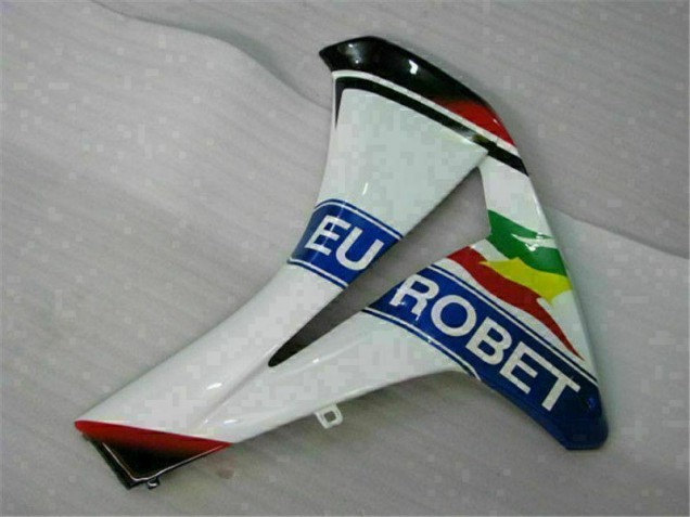 2008-2011 Blanc Bleu Rouge Eurobet Lee Honda CBR1000RR Carénage Moto 2008-2011 Blanc Bleu Rouge Eurobet Lee Honda CBR1000RR Carénage Moto