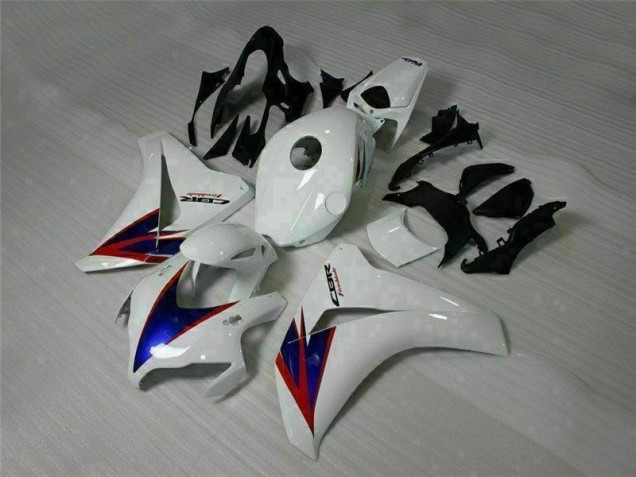 2008-2011 Blanc Bleu Rouge Honda CBR1000RR Carénages Moto 2008-2011 Blanc Bleu Rouge Honda CBR1000RR Carénages Moto