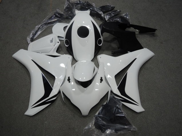 2008-2011 Blanc Honda CBR1000RR Kit Carénages Motos Complet
