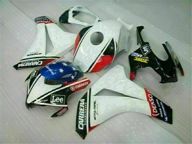 2008-2011 Blanc Honda CBR1000RR Kit Carénages Motos 2008-2011 Blanc Honda CBR1000RR Kit Carénages Motos