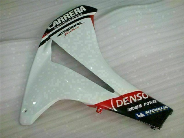 2008-2011 Blanc Noir Honda CBR1000RR Carénage Moto 2008-2011 Blanc Noir Honda CBR1000RR Carénage Moto
