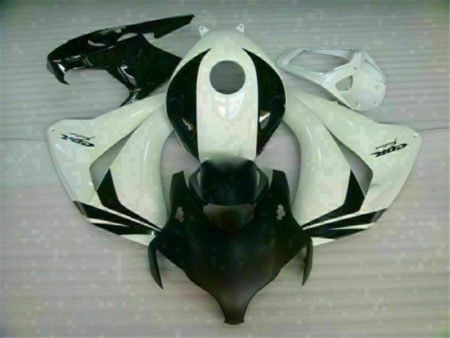 2008-2011 Blanc Noir Honda CBR1000RR Carrosserie Moto 2008-2011 Blanc Noir Honda CBR1000RR Carrosserie Moto