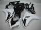2008-2011 Blanc Noir Honda CBR1000RR Kit Carénages Motos