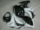 2008-2011 Blanc Noir Honda CBR1000RR Kit Carénages Motos