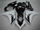 2008-2011 Blanc Noir Honda CBR1000RR Kit Carénages Motos