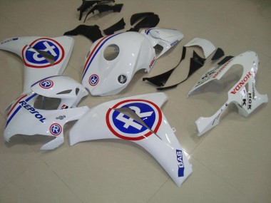 2008-2011 Blanc Repsol Honda CBR1000RR Carénage Moto