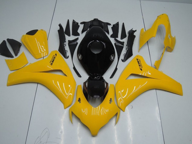 2008-2011 Jaune et Noir Honda CBR1000RR Carénage Moto 2008-2011 Jaune et Noir Honda CBR1000RR Carénage Moto
