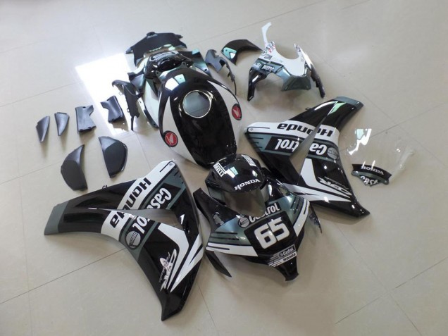 2008-2011 Noir Castrol 65 Honda CBR1000RR Carénage Moto 2008-2011 Noir Castrol 65 Honda CBR1000RR Carénage Moto
