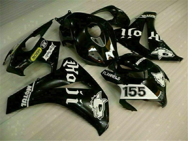 2008-2011 Noir Honda CBR1000RR Carrosserie Moto