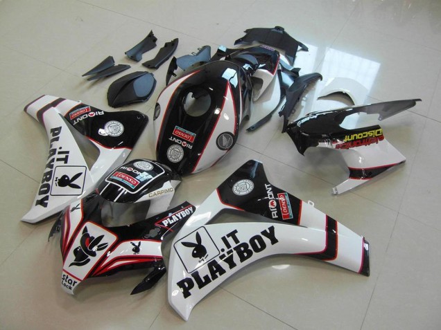 2008-2011 Noir Playboy Honda CBR1000RR Carénage Moto 2008-2011 Noir Playboy Honda CBR1000RR Carénage Moto