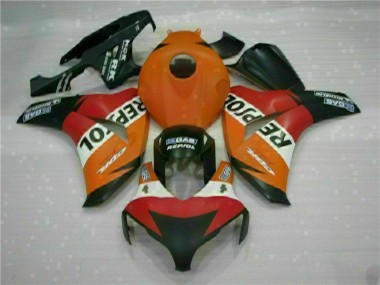 2008-2011 Orange Repsol Honda CBR1000RR Carénage Moto