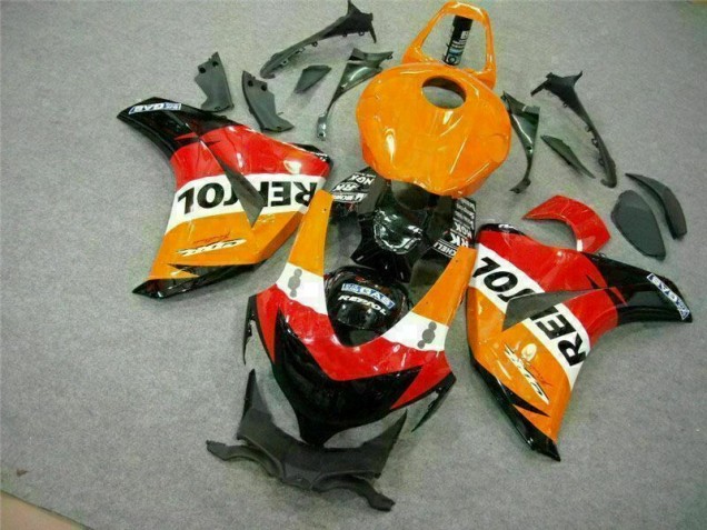 2008-2011 Orange Repsol Honda CBR1000RR Kit Carénages Motos 2008-2011 Orange Repsol Honda CBR1000RR Kit Carénages Motos