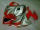 2008-2011 Rouge Argent Honda CBR1000RR Carénage Moto 2008-2011 Rouge Argent Honda CBR1000RR Carénage Moto
