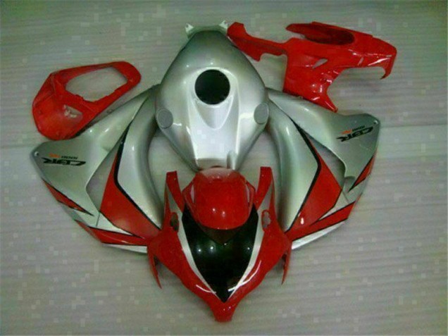 2008-2011 Rouge Argent Honda CBR1000RR Carénage Moto 2008-2011 Rouge Argent Honda CBR1000RR Carénage Moto