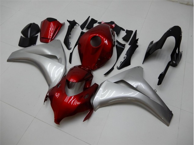2008-2011 Rouge Argent Honda CBR1000RR Carénages Moto 2008-2011 Rouge Argent Honda CBR1000RR Carénages Moto