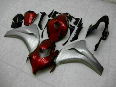 2008-2011 Rouge Argent Honda CBR1000RR Carrosserie Moto