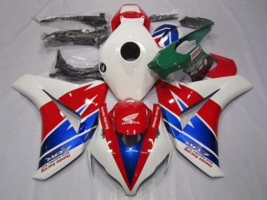 2008-2011 Rouge Blanc Bleu Honda CBR1000RR Carénages Moto