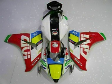 2008-2011 Rouge Blanc Honda CBR1000RR Carénages Moto & Carrosserie