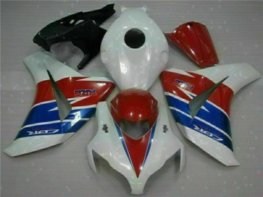 2008-2011 Rouge Blanc Honda CBR1000RR Kit Carénages Motos Complet