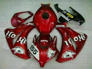 2008-2011 Rouge Honda CBR1000RR Carénages Moto