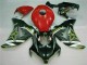 2008-2011 Rouge Noir Honda CBR1000RR Carénage Moto 2008-2011 Rouge Noir Honda CBR1000RR Carénage Moto