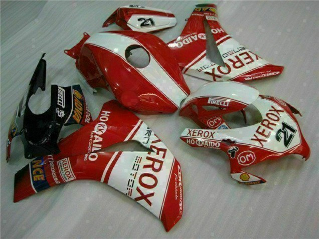 2008-2011 Rouge Xerox 21 Honda CBR1000RR Carénage Moto 2008-2011 Rouge Xerox 21 Honda CBR1000RR Carénage Moto