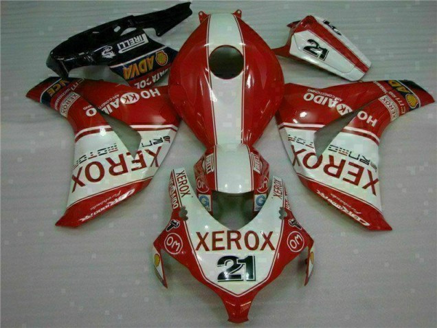 2008-2011 Rouge Xerox 21 Honda CBR1000RR Carénage Moto 2008-2011 Rouge Xerox 21 Honda CBR1000RR Carénage Moto