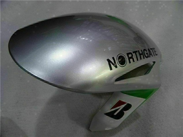 2008-2011 Vert Argent Honda CBR1000RR Carénage Moto