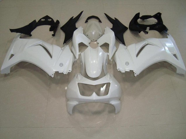2008-2012 Blanc Kawasaki ZX250R Carénages Moto 2008-2012 Blanc Kawasaki ZX250R Carénages Moto